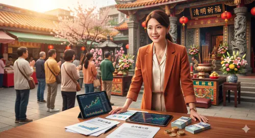 ▲生肖狗不論在工作或投資上，都具備先行卡位的能力，這對合作與談判都很有幫助，只要持續維持穩定表現，財運自然會逐步靠攏。（圖／AI製圖、記者賴禹妡製）