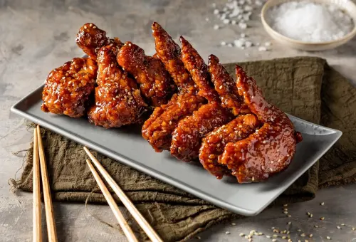 ▲涓豆腐「韓式炸雞（醬味）」358元，免費再吃一份。（圖／豆府餐飲集團提供）