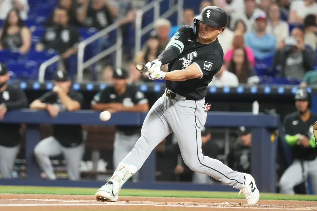 ▲村上宗隆連續四場敲安，生涯首次挑戰ABS也成功。（圖/美聯社/達志影像）