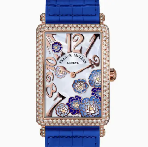 ▲王文洋曾送過宋女這支鑲鑽的名錶。（圖／翻攝自Franck Muller官網）