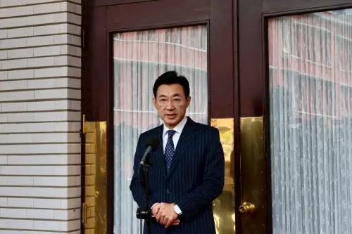 鄭麗文訪中、軍購分歧衝擊台中選情？江啟臣：國安、兩岸都很重要