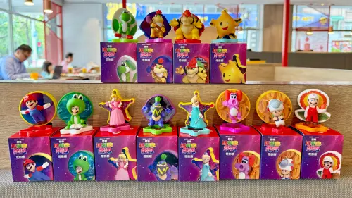 麥當勞愚人節瑪利歐公仔開賣！限購4個有貓膩？實測全組買法破解