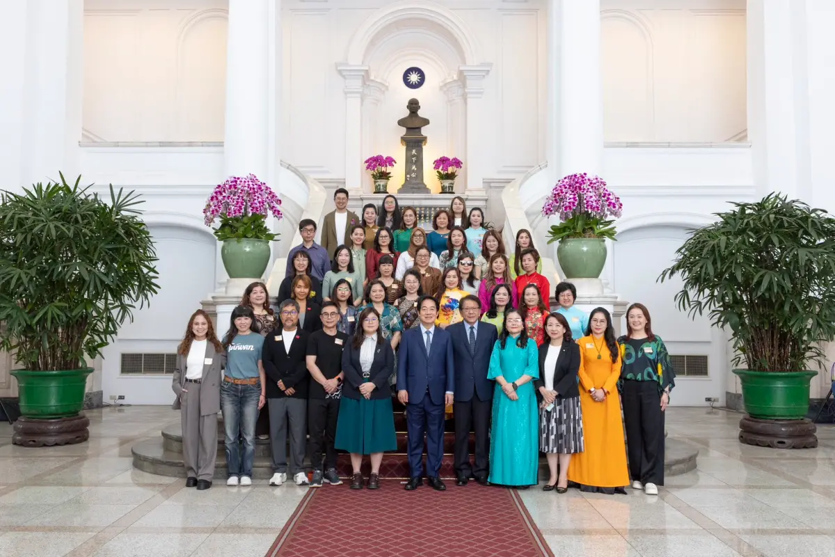 ▲民進黨舉辦「新住民文化交流研習」。（圖／民進黨提供）