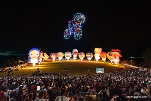▲2025年的國際熱氣球嘉年華是與多啦A夢合作，也獲得巨大成功。（圖／臺灣國際熱氣球嘉年華）