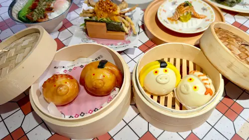 点爭鮮x點點心！鮮蝦玉子燒「豬仔流沙包」　變爆漿銀絲卷開箱