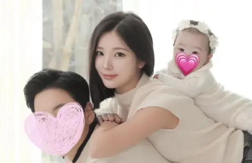 韓女偶像突宣布當媽！金昭喜嫁大15歲富商退圈　一家3口近況曝光