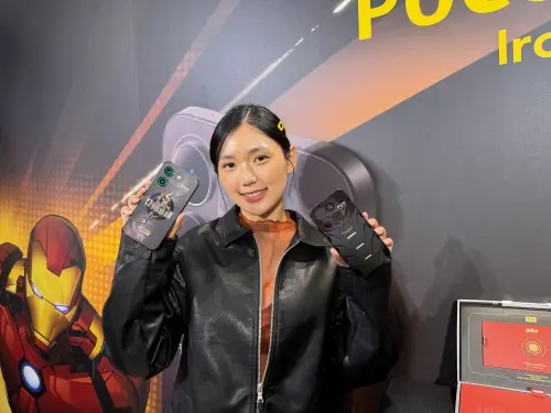 ▲POCO X8 Pro 鋼鐵人限定版12GB+512GB售價13999 元。（圖／記者周淑萍攝）