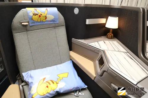 ▲機艙內處處可見寶客夢IP。（圖／記者朱永強）