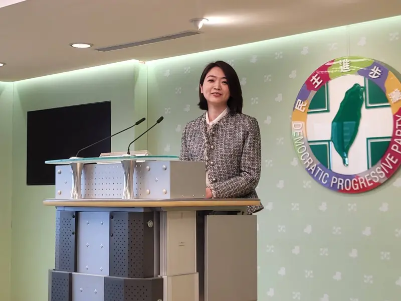    ▲韓瑩辭去發言人一職。（圖／記者陳佩君攝，2026.04.01）  