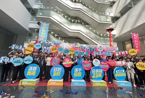 ▲第七屆台中購物節整體帶動全國產值 764億元、創造 415億元GDP，（圖／市府提供）