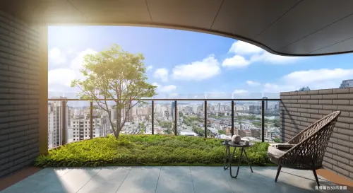 ▲鉅陞大藴落點絕佳，6樓以上享有開闊棟距，充分掌握視野上的稀有性。（圖／業者提供）