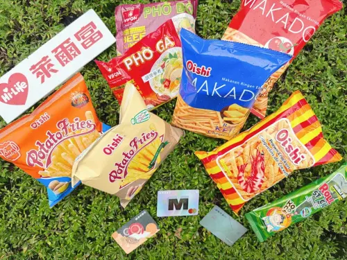 ▲萊爾富引進多款東南亞進口商品，刷聯邦信用卡滿168元抽泰國機票。（圖／萊爾富提供）