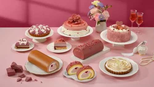 甜點玩創意！紅寶石生乳捲、香菜花生巴斯克搶市