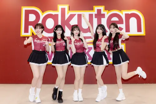 ▲樂天五本柱上週正式合體，左起河智媛、高佳彬、廉世彬、禹洙漢、金佳垠。（圖／樂天桃猿提供）