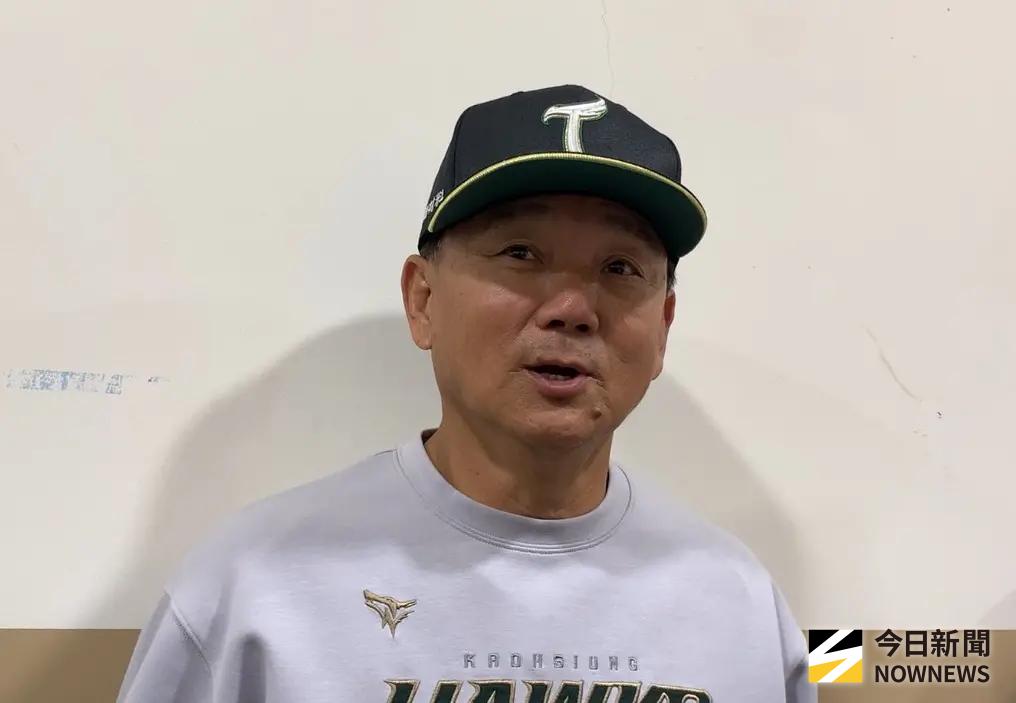 ▲台鋼雄鷹外野手陳文杰繳出單場4安、準完全打擊，總教練洪一中大讚，「他不是那種偷懶的選手。」（圖／記者陳柏翰攝,2026.4.1）