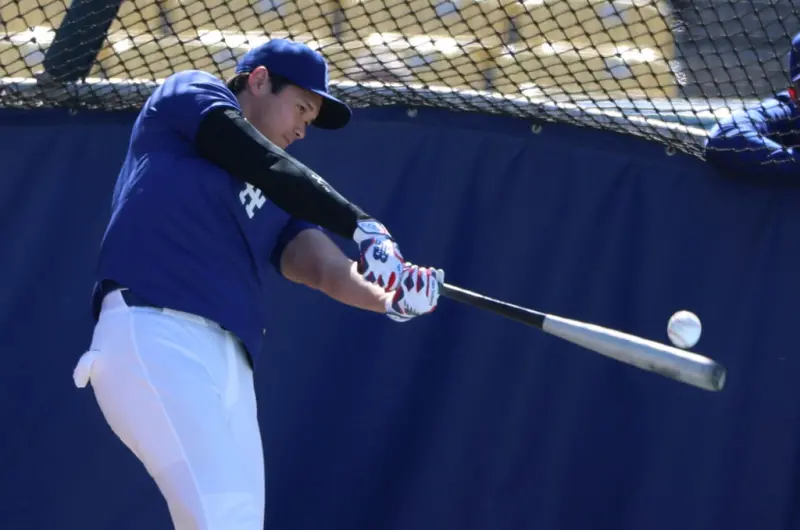 大谷翔平賽前「怪力」打擊練習太吸睛！大聯盟選手也忍不住驚嘆