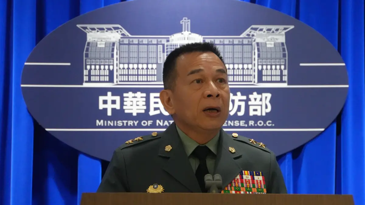 ▲金門守備大隊長涉毒，陸軍司令部參謀長陳建義中將表示，調離現職予以汰除。（圖／記者呂炯昌攝，2026.04.02）