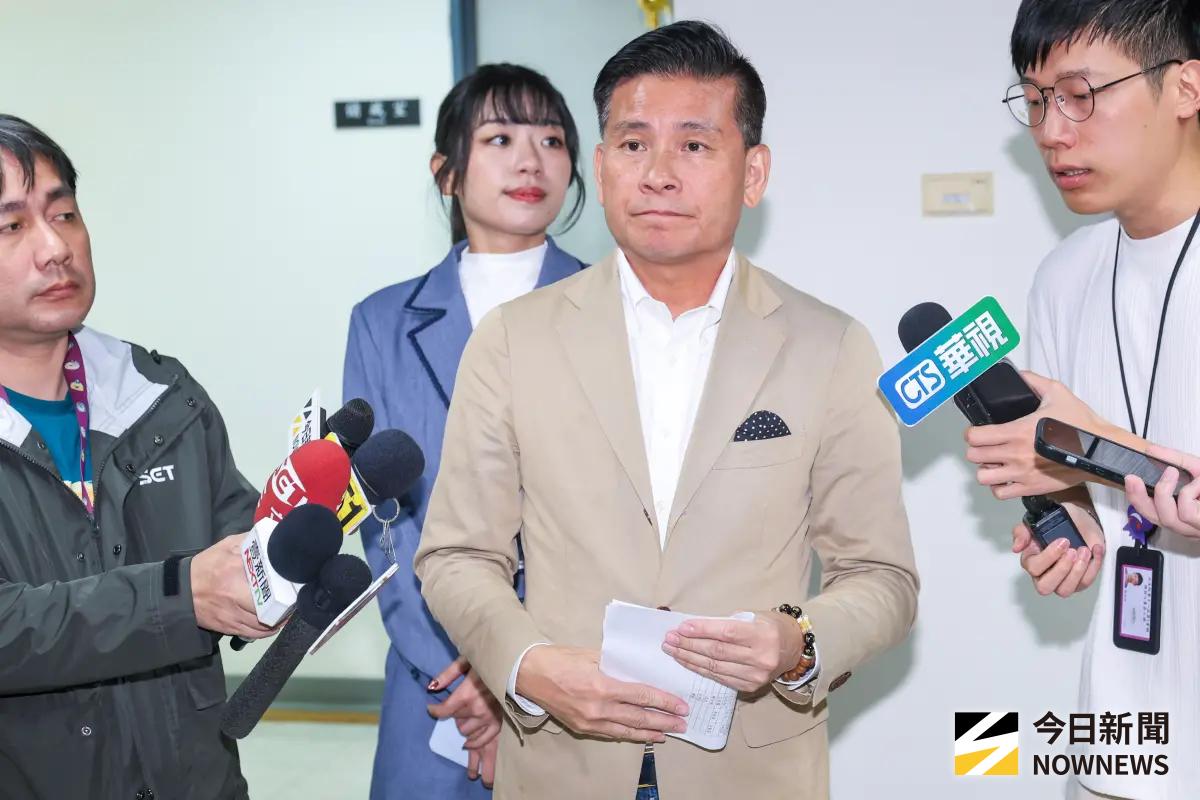 ▲國民黨北市黨部主委戴錫欽今直言初選制度應檢討。（圖／記者趙文彬攝）