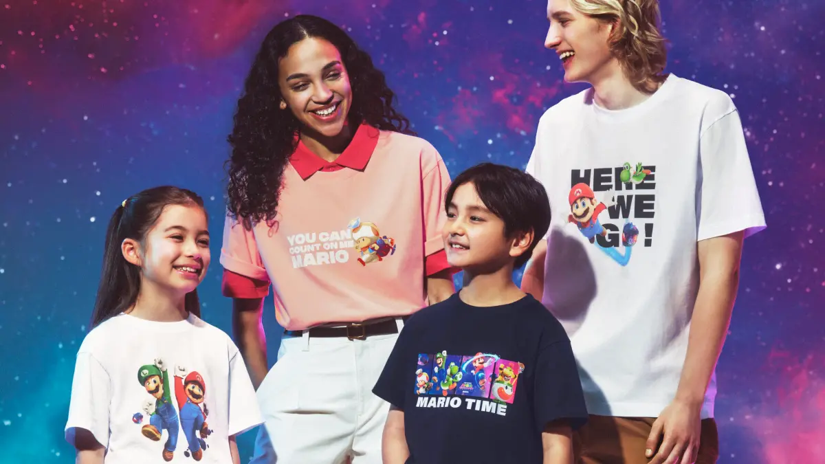 ▲清明連假UNIQLO今起149元起優惠，新品瑪利歐、寶可夢UT開賣推薦購物清單，兒童專屬免費穿搭體驗服務、送童趣氣球。GU春日樂購節低至150元起送小家電、LINE Pay回饋。（圖／UNIQLO提供）