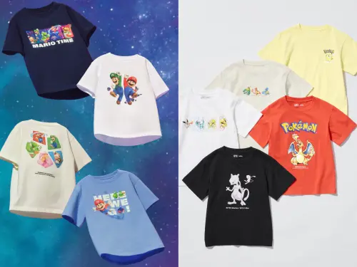 ▲UNIQLO推出瑪利歐、寶可夢兩大系列UT搶攻粉絲。（圖／UNIQLO提供）