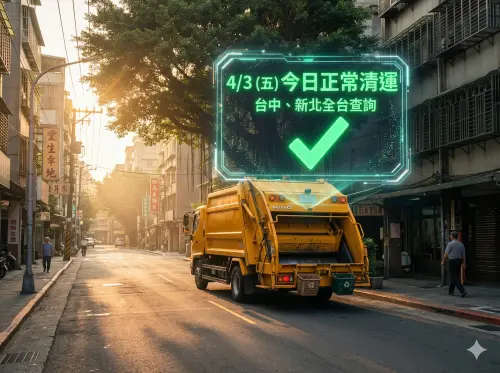 今天有收垃圾嗎？4/3清明連假垃圾車　台中、新北全台清運總查詢