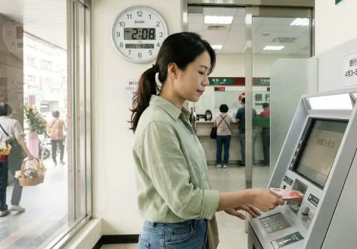 ▲清明節當天上午9點至下午5點的「吉時」，找一台ATM存入任意金額，並在心中默念「五陽五方財，財種入我庫，乾元亨利貞」，即可補財庫招財。（圖／Gemini製圖、記者賴禹妡製）