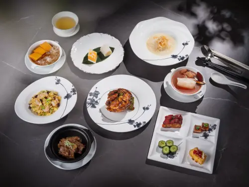 ▲台北文華東方酒店「雅閣」推春季新菜，7道式套餐4380元+10%。（圖／台北文華東方酒店提供）