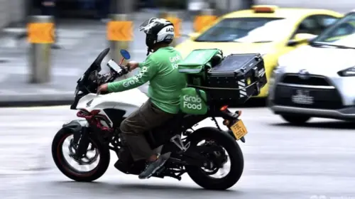 新加坡Grab擴大燃油補貼　逾3000萬援助外送員抗油價