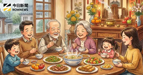 ▲民俗專家楊登嵙解釋，清明節掃墓祭祖、緬懷先人，並不是哀傷、悲壯的紀念日，沒有禁說「清明節快樂」。（圖／《NOWNEWS》社群中心製）