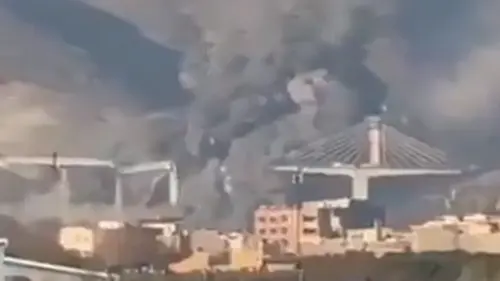 影／威脅伊朗趕快談判！川普貼轟炸影片：他們最高最大的橋已被毀