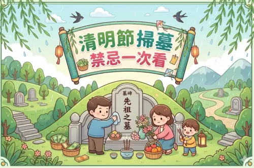 ▲清明節掃墓禁忌。（圖／Gemini AI／記者張嘉哲監製）