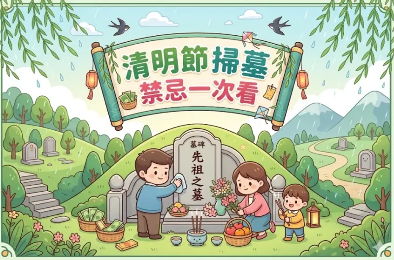 清明節掃墓13禁忌一覽！不穿2色衣服、供品別拜錯　禮儀公司認證