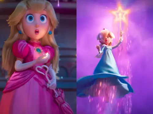 ▲碧姬公主（左）與羅潔塔公主（右）原來是姊妹。（圖／環球影片官方頻道YouTube）