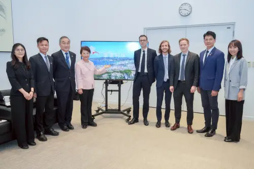 法駐台代表助攻10億美金　拜會盧秀燕深化產業交流