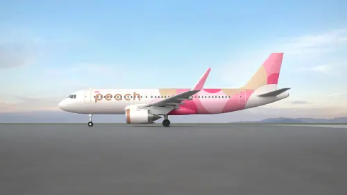 ▲日本樂桃航空將有全新的塗裝客機（圖／樂桃航空官網https://www.flypeach.com/information/）