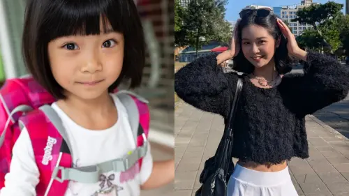 ▲喬喬（如圖）有著一雙水汪汪的大眼，5歲時以一支哭喊「不要笑」的影片爆紅。今年18歲的她，五官變得更加精緻，多了些成熟女人味。（圖／喬喬臉書）