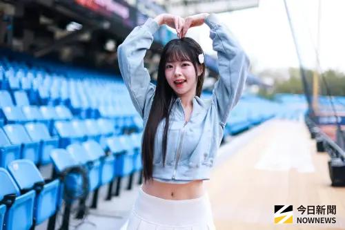 ▲圓夢成為啦啦隊員，貝兒表示希望自己可以應援到至少30歲。（圖／記者葉政勳攝影）