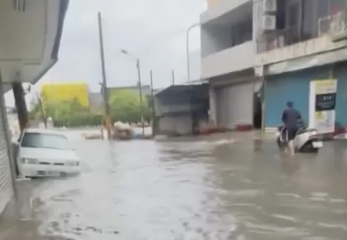 暴雨狂炸中台灣！4縣市28區淹水警戒　18處列一級低窪區慎防淹水