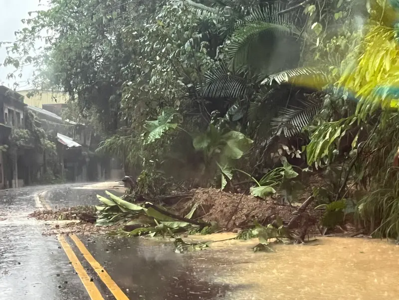 清明節大雨又地震！連假最後一天還有鋒面　2地區恐土石流先別去