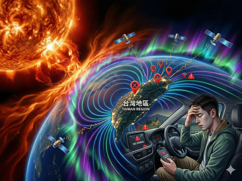 地球中度磁暴警戒18小時!GPS恐失靈、人變累:防連假頭痛與失眠