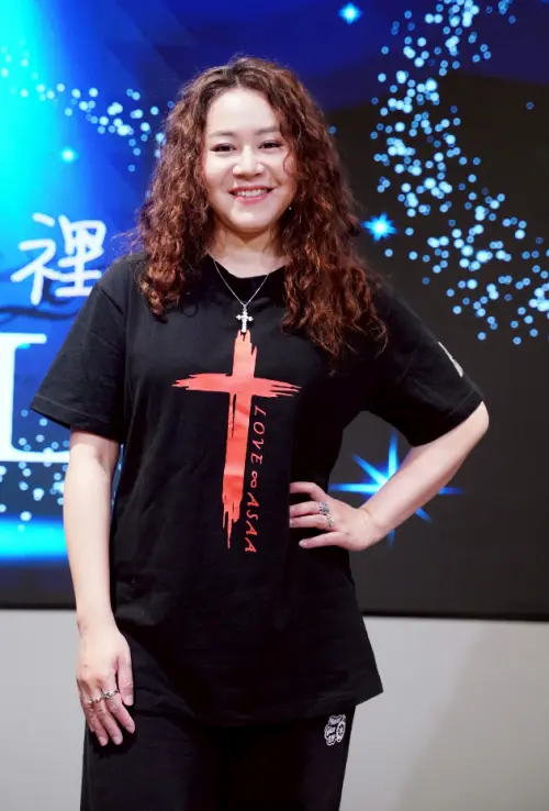 ▲楊蒨時（如圖）昨透露媽媽癌症過世，享壽81歲。（圖／藝起發光Ｘ蒙福教會提供）