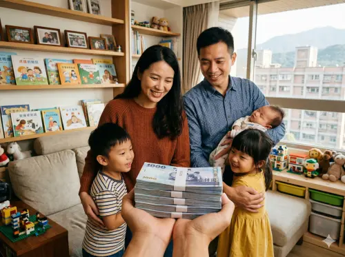 ▲今年育兒家庭免稅額大幅提升，家中有3名0到6歲幼兒，合計可扣除60萬元。（示意圖／Gemini製圖／NOWNEWS監製）