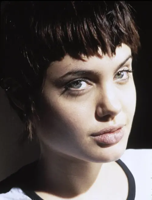 ▲安潔莉娜裘莉（如圖）演出《網路駭客》時，也差不多快20歲，和女兒希蘿現在的歲數一樣，母女外貌超級像。（圖／摘自IMDb）