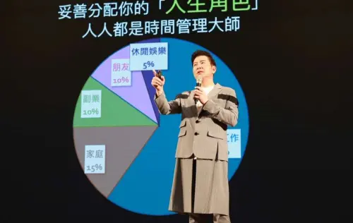 ▲曾國城日前到雲林演講，他在古蹟抽菸的黑歷史再度被重提。（圖／翻攝自雲林縣政府勞動暨青年事務發展處）