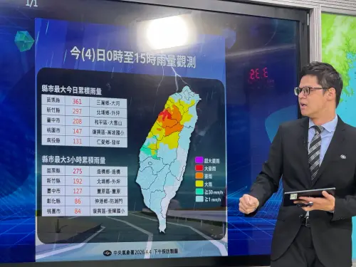 雨停是假象！入夜迎下波暴雨、中南部雨勢升溫　降雨強度直逼今晨