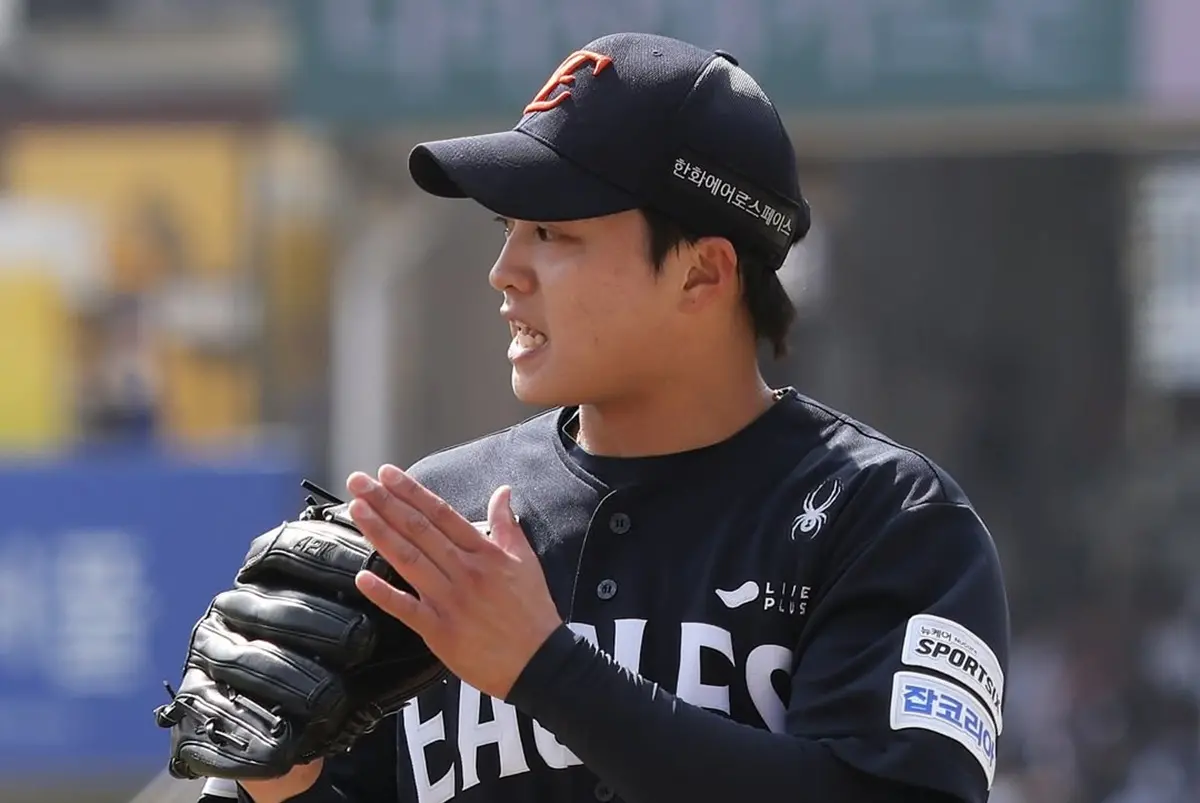 ▲效力於韓國職棒（KBO）的台灣左投王彥程以投1休4的節奏於今（16）日台灣時間下午5點30分再度先發登板，主場迎戰傳統勁旅三星獅。（圖／取自韓華鷹官方IG）