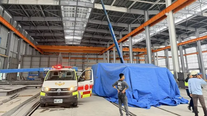 南科爆發重大工安意外!46歲工人從20公尺高空墜地全身骨折身亡