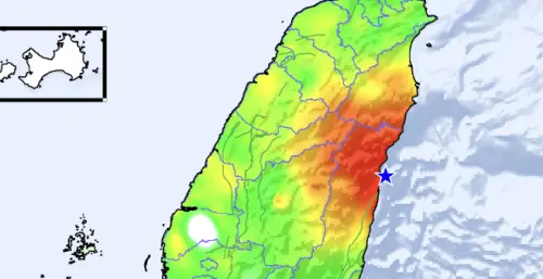深夜地牛翻身！花蓮外海規模5.7「極淺層地震」　大台北明顯搖晃