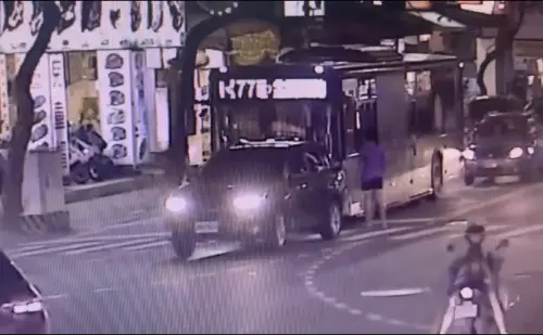 高雄轎車駕駛遭爆跨雙黃線攔公車　警曝將面臨這些下場