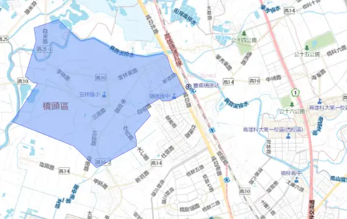 ▲高雄市4月7日停水影響範圍。（圖／台灣自來水公司water.gov.tw/）